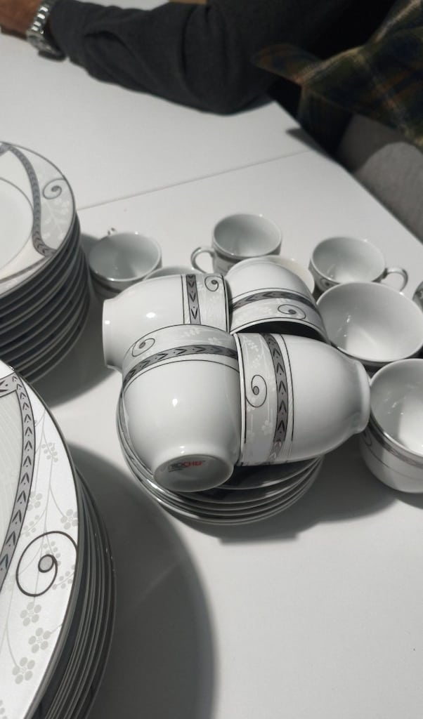 12 kişilik yemek takımı ve 6lı fincan takımı - 8