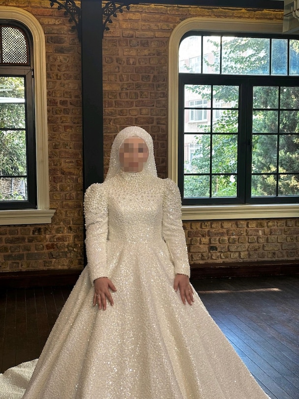 ÖZEL DİKİM PRENSES MODEL GELİNLİK. - 2