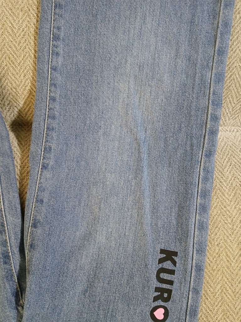 lcw 8-9 yaş kuromi kot pantolon - 8