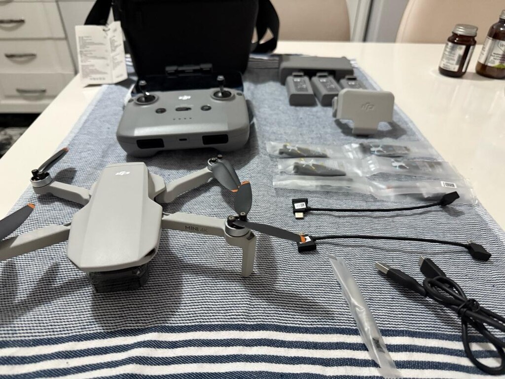 Dji mini 4 k fly combo full aksesuar - 2