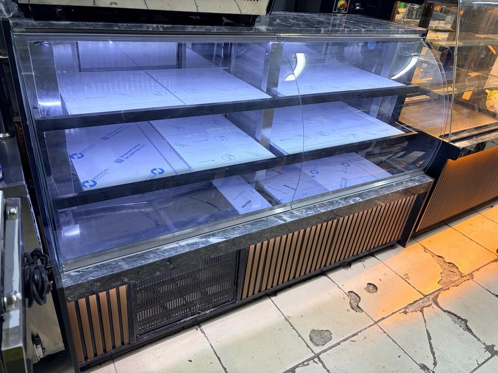 2 Metre Kebap Dolabı / Sıfır Önden Açılır Et - Meze Teşhir Dolabı - 4