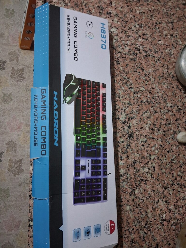 Led ışıklı klavye ve maus takımı oyunculara özel - 2