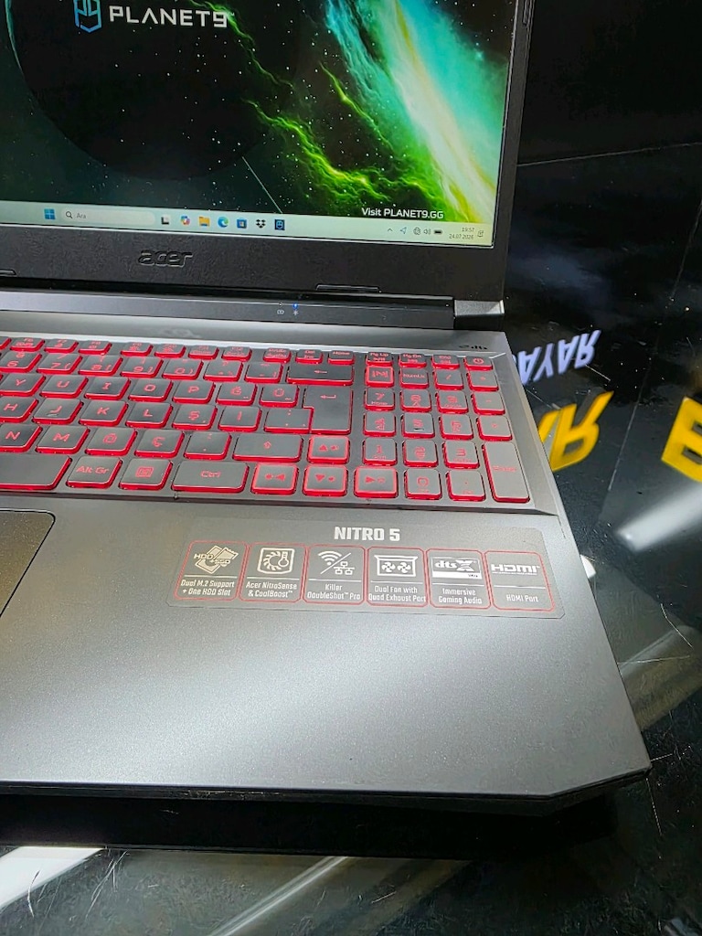 ACER NİTRO5 RTX3050 16GB RAM 512SSD 144 HERZ SİFİRDAN FARKSİZ - 11
