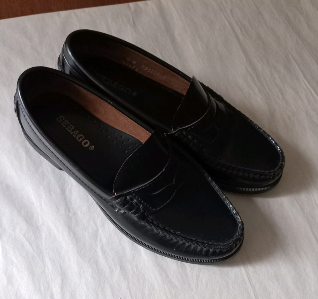 SEBAGO siyah Klasik Dan Loafer