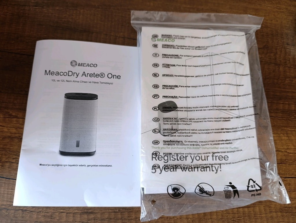 MeacoDry Arete One 12L Nem Alma ve Hava Temizleme Cihazı - 9
