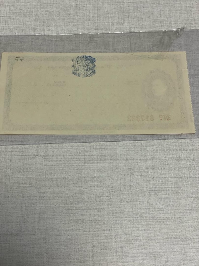 Nadir Türkiye İş Bankası Erken Dönem Çek (Atatürk Portreli - Ankara Şb - 2
