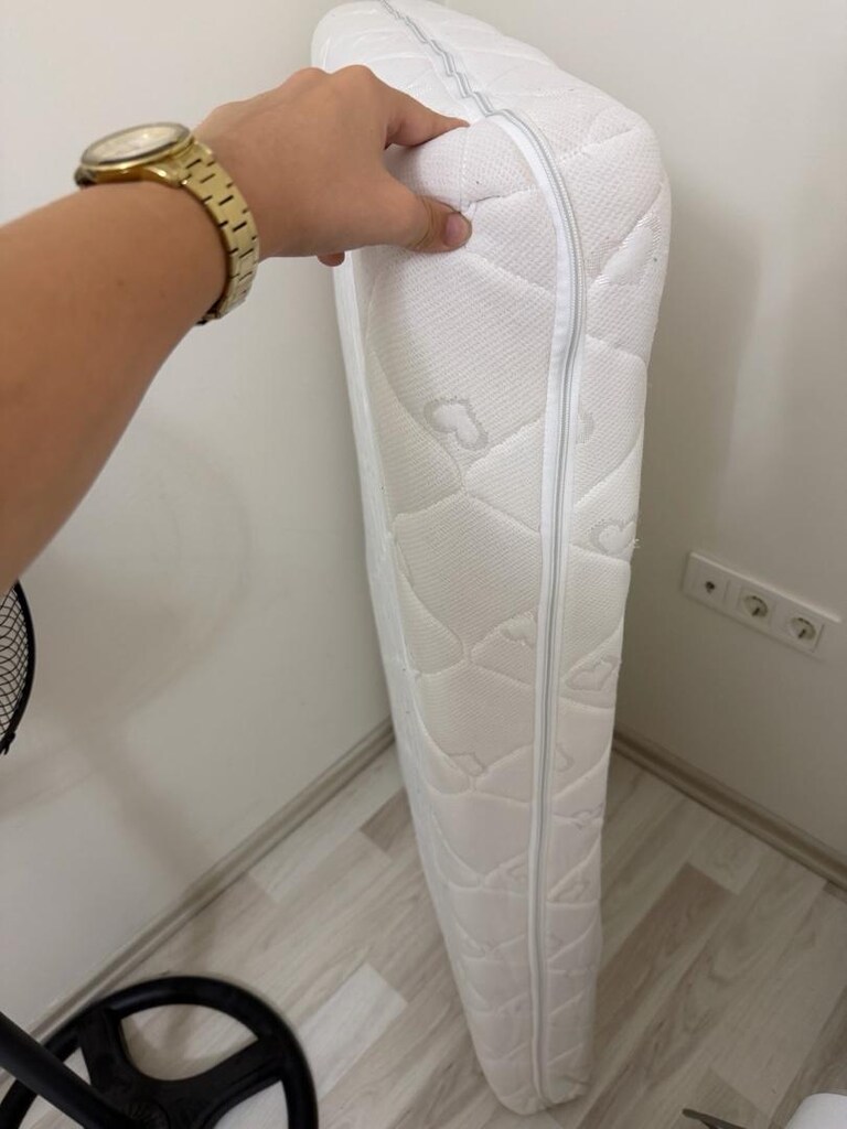 70*120 yataş bebek yaylı yatak - 2