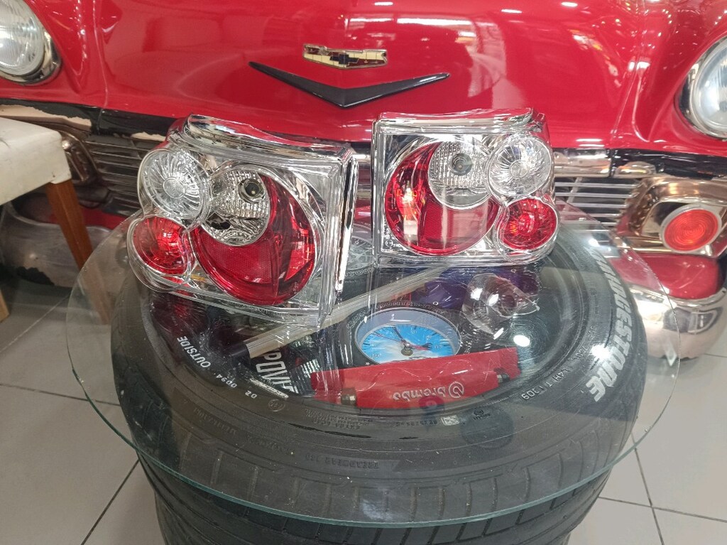 Seat Ibiza 1993-1998 uyumlu krom şeffaf stop - 3