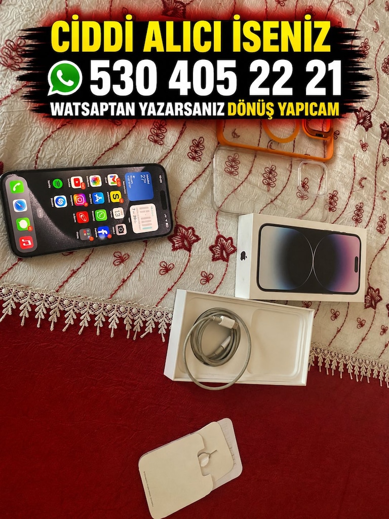 iPhone 14 Pro Max 512 GB Yurt içi 14 ay Garantili Nokta Hatasız - 2