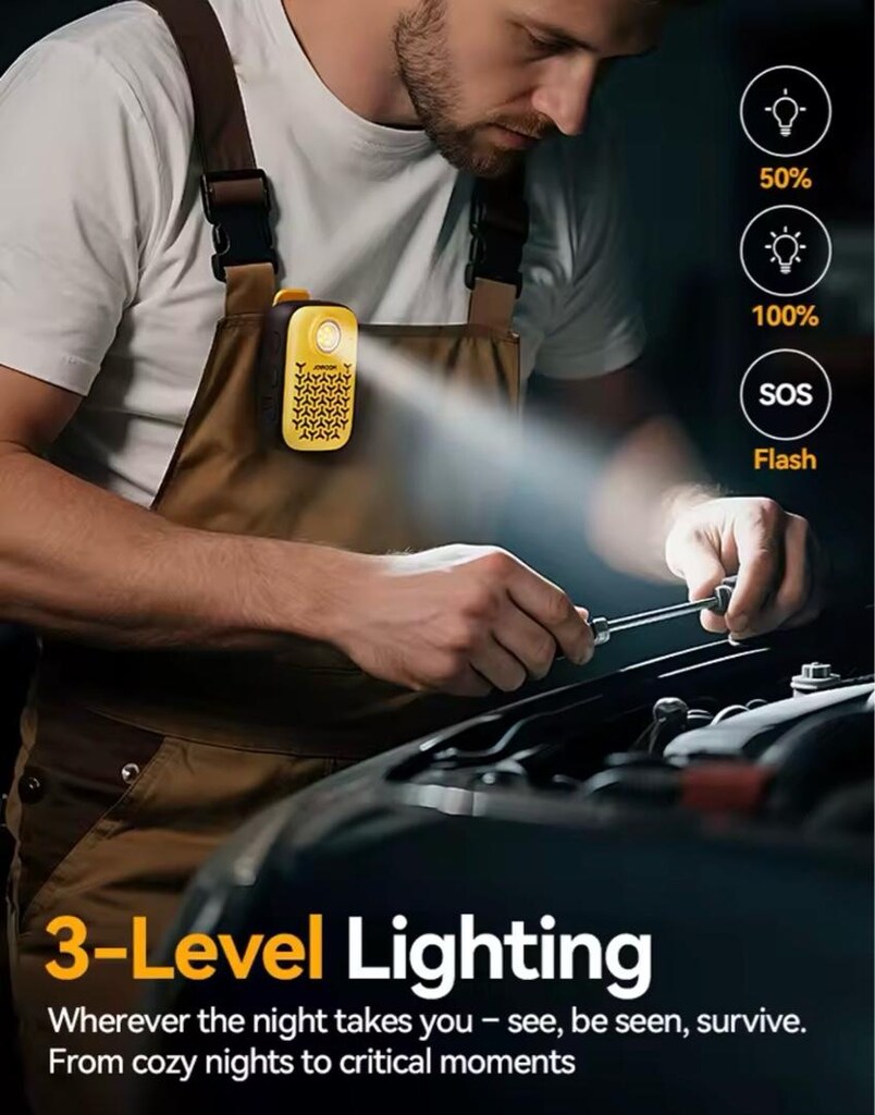 Mini Hoparlör - Su Geçirmez - Mıknatıslı - Klipsli - 5.4 Bluetoothlu - 6