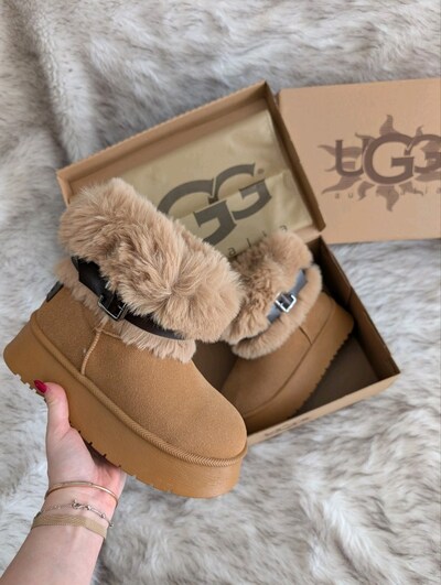 ‼SIFIR 36/40 ARASI ‼UGG KEMERLİ BOT TABA