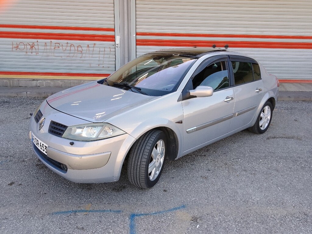 Değişen siz Megane 2 panoramik cam tavan - 11
