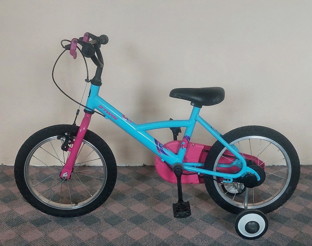 16 JANT KIZ ÇOCUK BISIKLETI DECATHLON BTWIN - 2