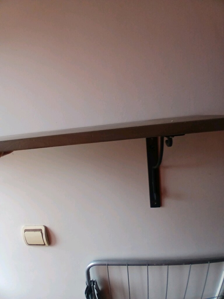 Ayaklı tek raf duvar için - 2