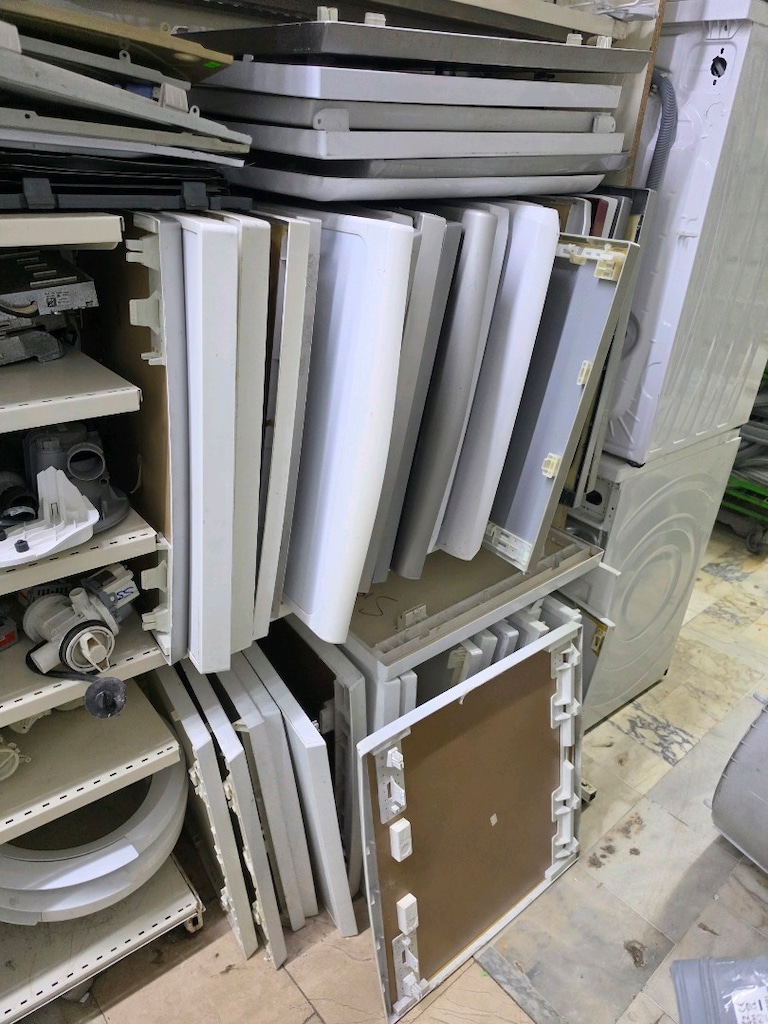 Arçelik 4900SJS Orijinal Çıkma Ön Kapak Grubu ve Kapı Camı - Özdur Tek - 12