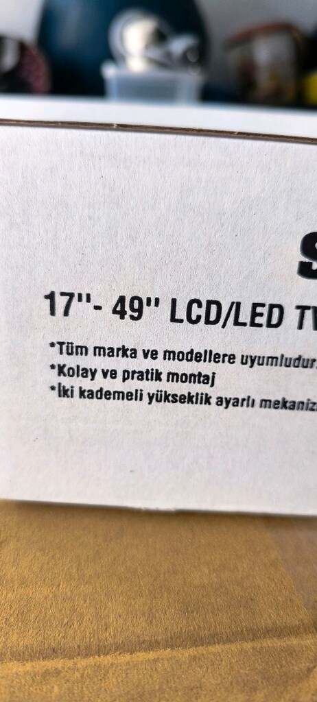 Universal, TV sabit duvar askı Aparatı - 5