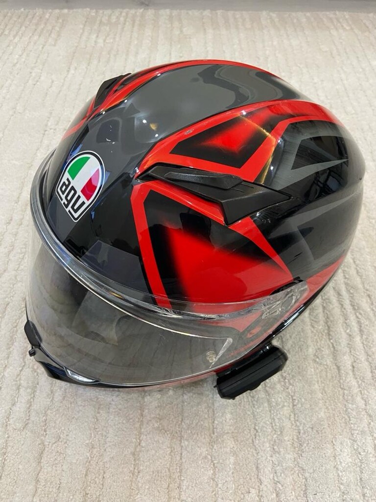 AGV K3 KASK+CARDO SPRİT İNTERCOM - 12