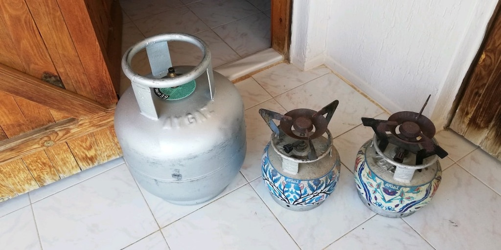 Aygaz tüpler 3 adet var - 4