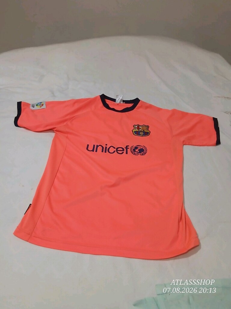 #Barcelona 2009-10 #Nostalji #Deplasman #Taraftar #Tişörtü - L Beden - 4