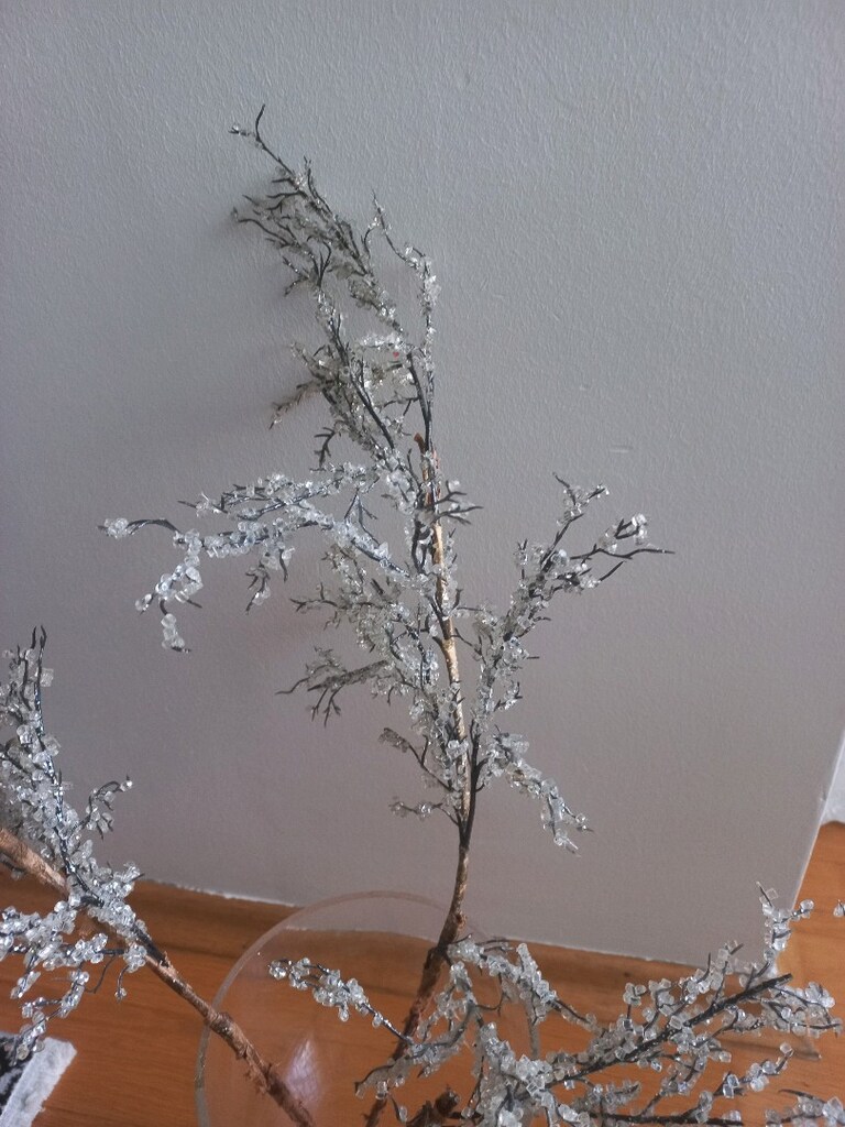 şeffaf vazo ve çiçekler - 2