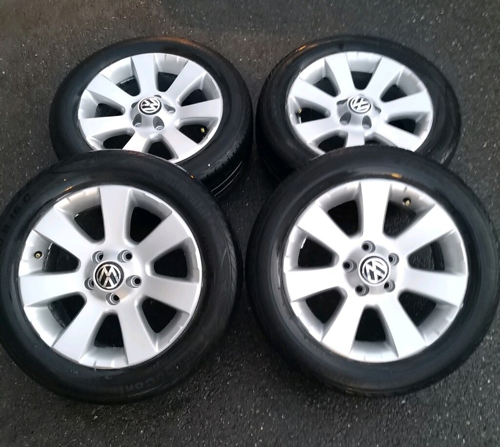 205 55 16 ORJİNAL TİGUAN JANT LASTİK TAKIMI TİGUAN CADDY JETTA GOLF - 4
