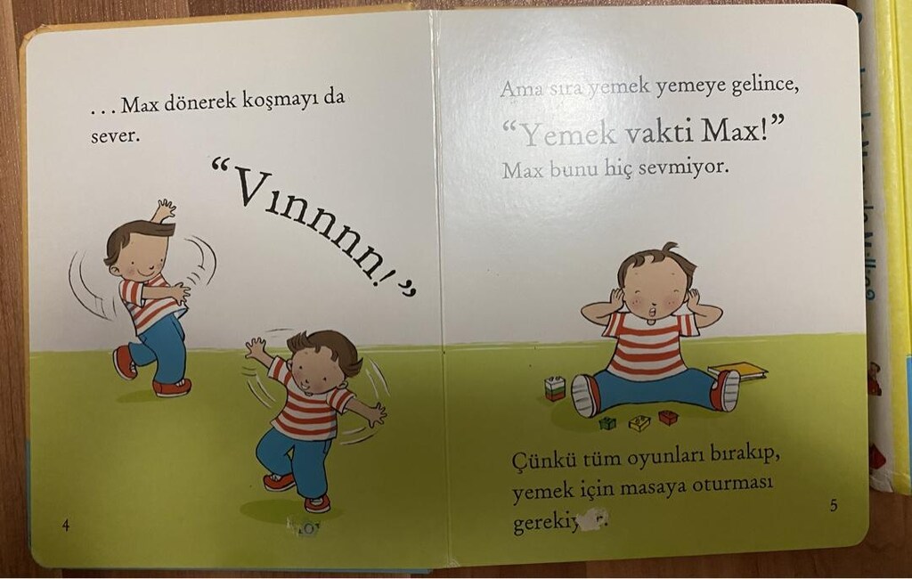 Max ve Millie Mikado Yayınları Kalın Kapaklı ve sayfalı - 3