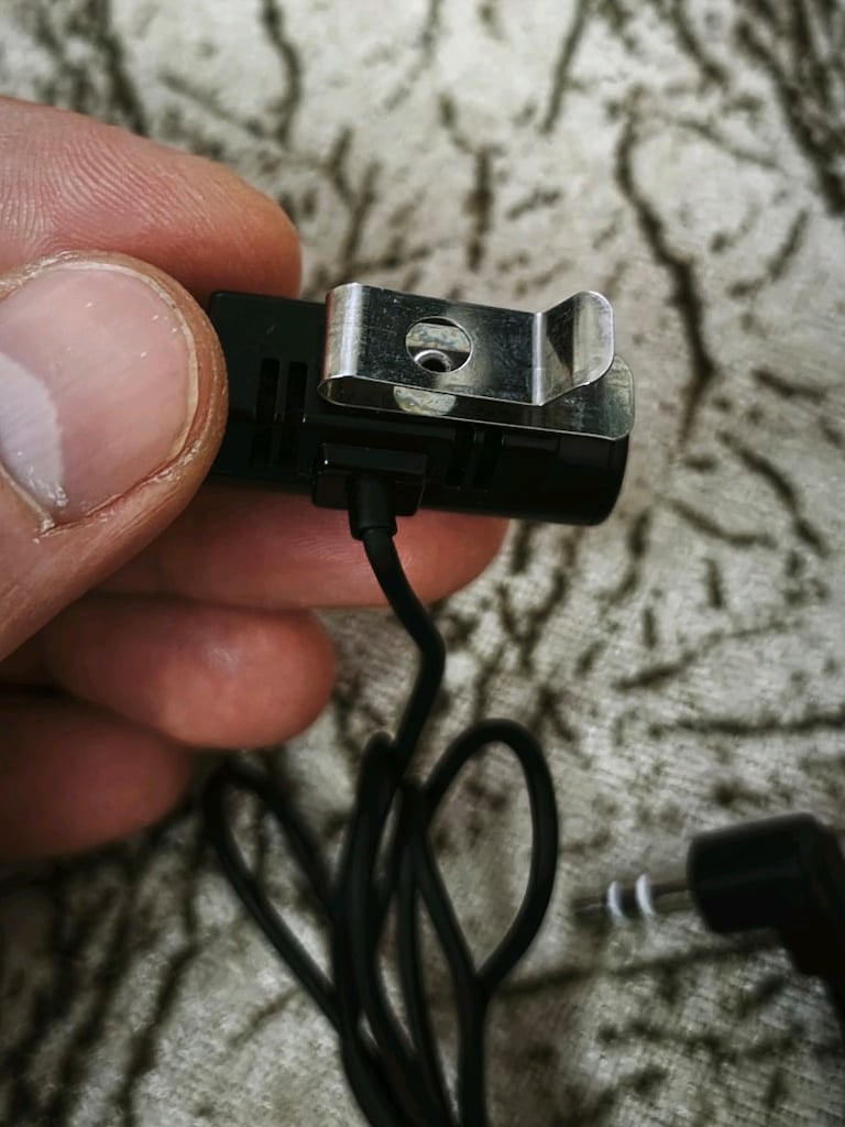 orjinal Sony vintage yaka mikrofonu stereo - 4
