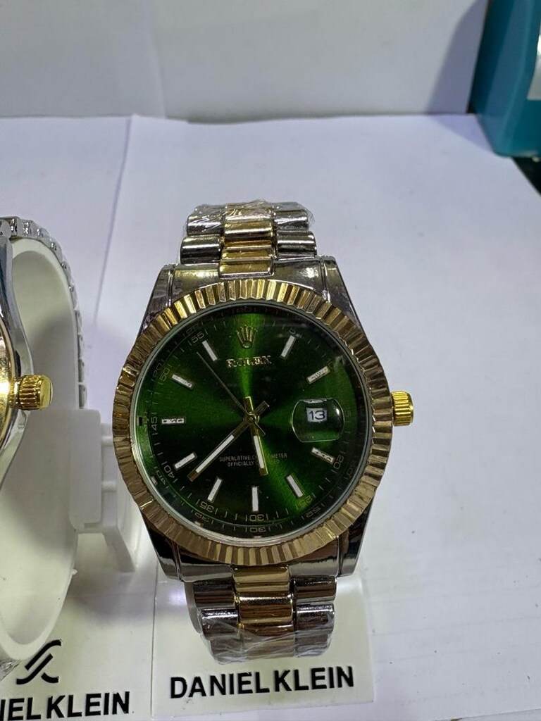 Rolex Model Takvimli Metal Kordon Saatler – Şık & Sade Seri - 9