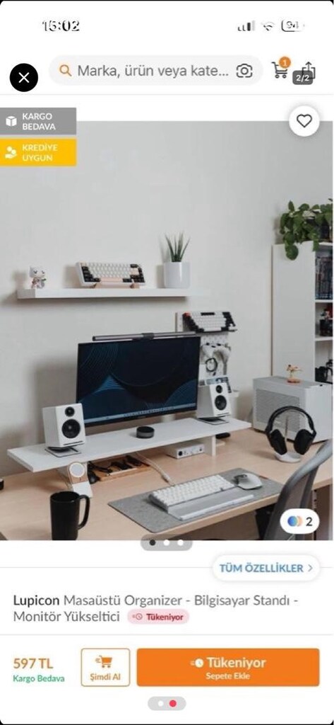 monitör yükseltici - 2