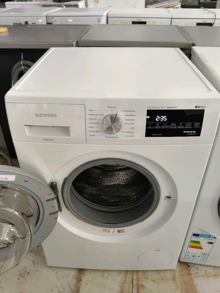 Siemens İQ500 serisi 9 kg 1400 devir çok temiz çamaşır makinesi - 2