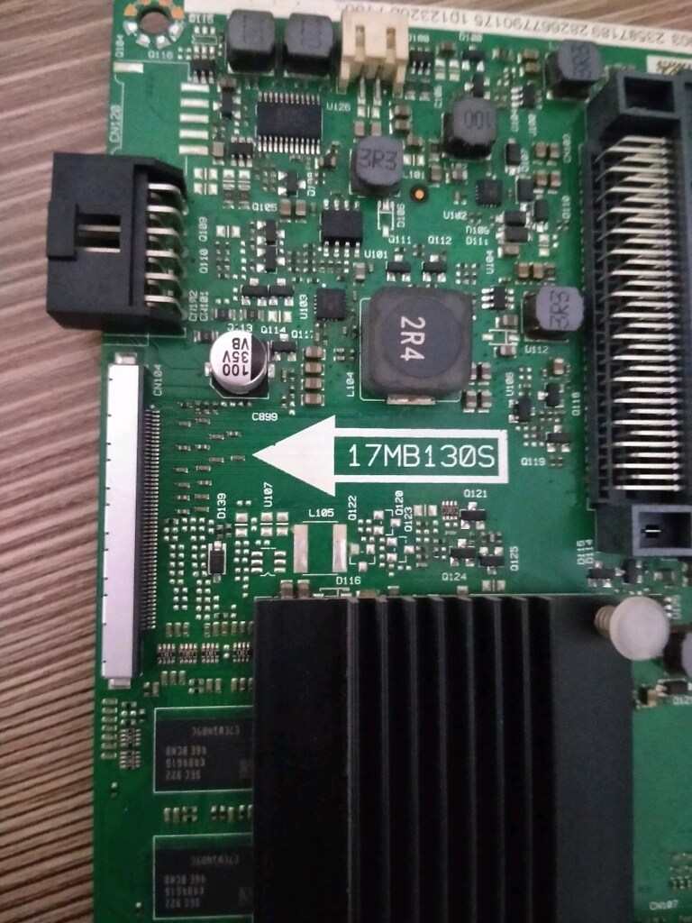 VESTEL 17MB130S 49 UD 8350 VES 490 Q NDL-2D 23545552 MAİNBOARD.VESTEL - 2