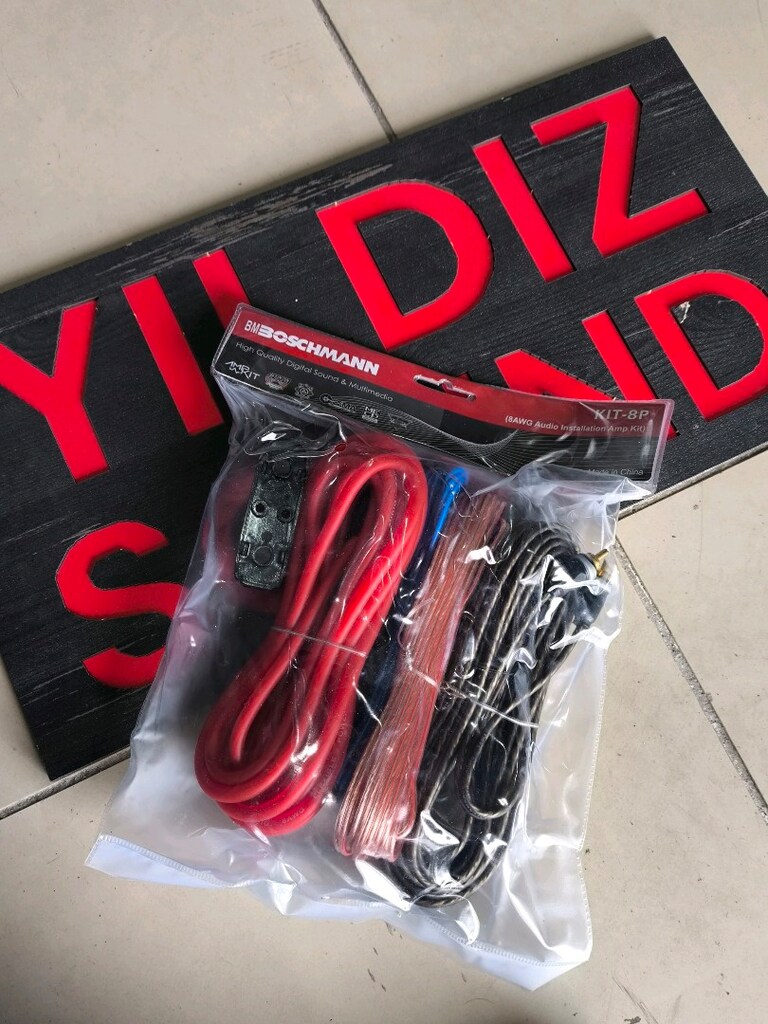 boschman 8ga kablo kit Sifir - 2