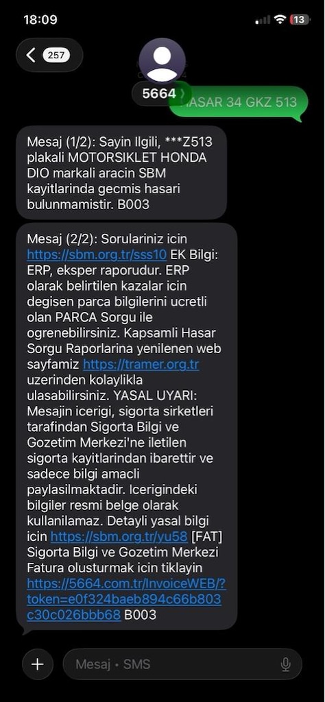 HONDA DİO KAZASIZ KUSURSUZ BOLL EKSTRALI - 15