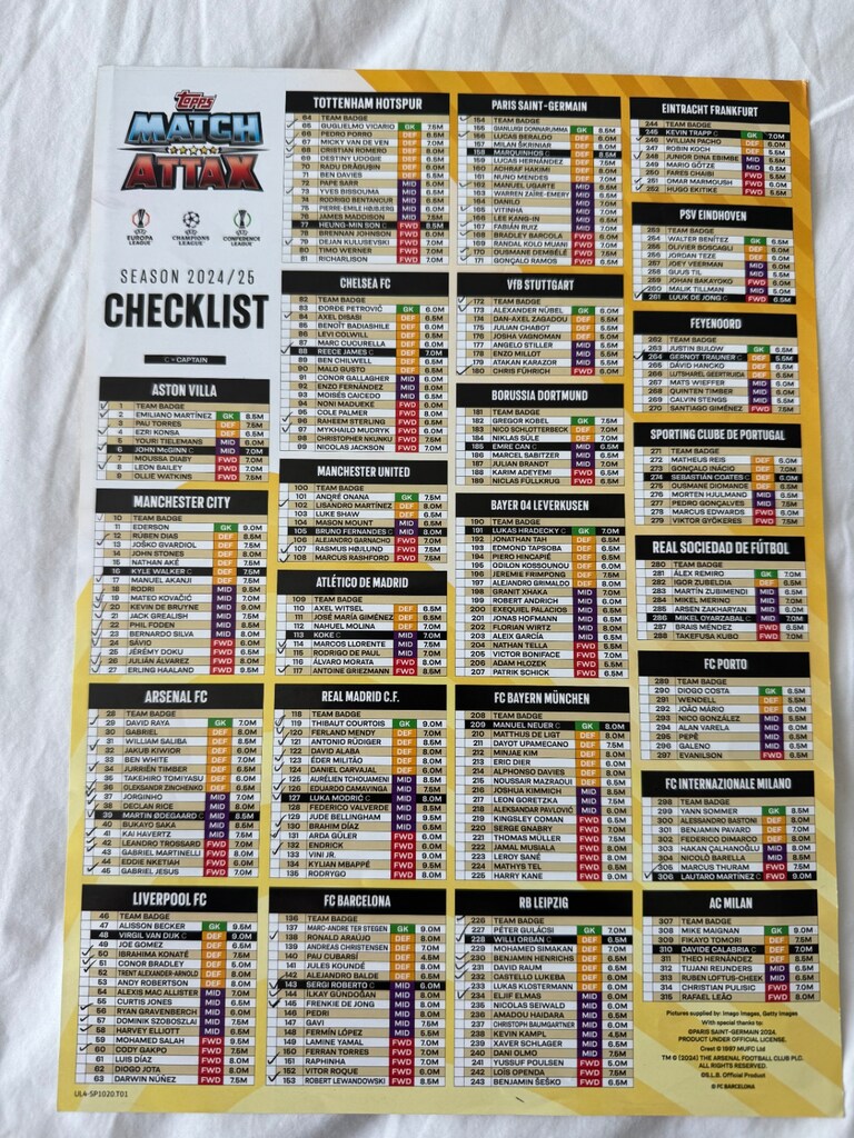 Match Attax Kartlari - 4