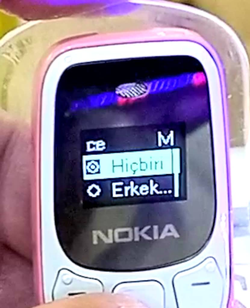3310 MİNİ PARMAK TELEFON SES DEĞİŞTİRME ÖZELLİKLİ SIFIR - 13
