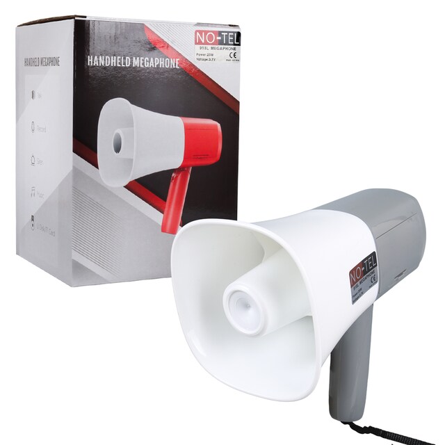 918L 25 Watt Bluetooth Megafon Siren Ses Kayıt Özellikli