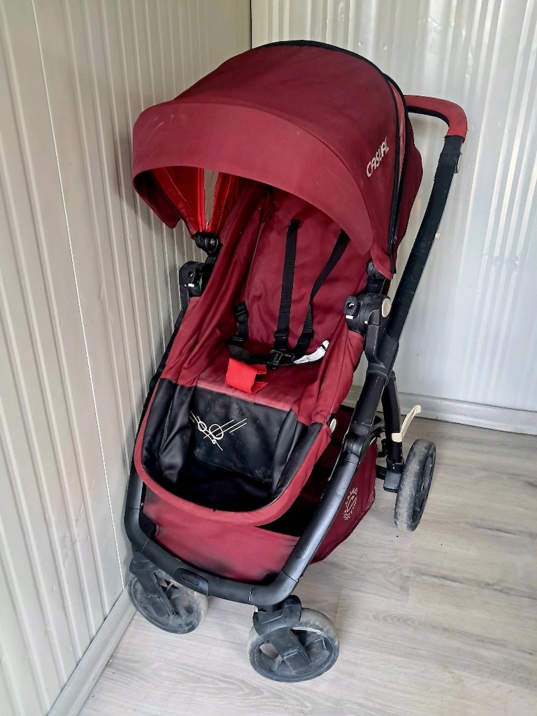 travel sistem bebek arabası saglam temiz komple katlanır - 4