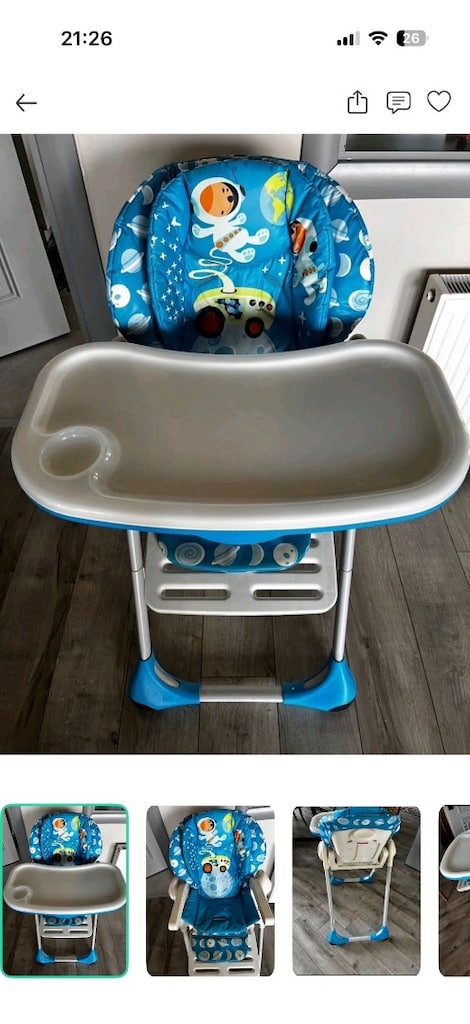 Chicco mama sandalyesi - 5