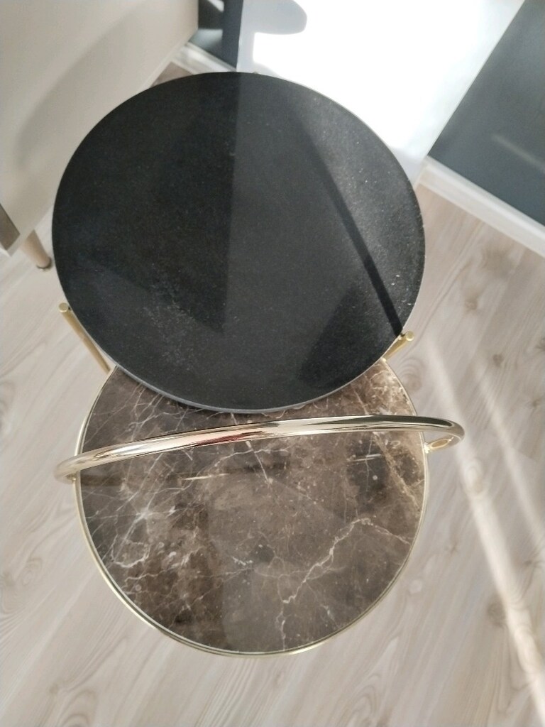 Zara home mermer ikili sehpa - 3