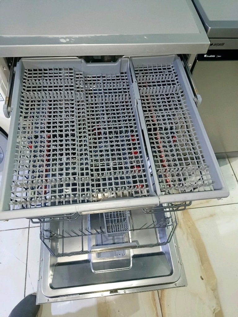 7.500 TL Etkin Vestel inox 10 programlı 3 sepetli çok temiz bulaşık ma - 4