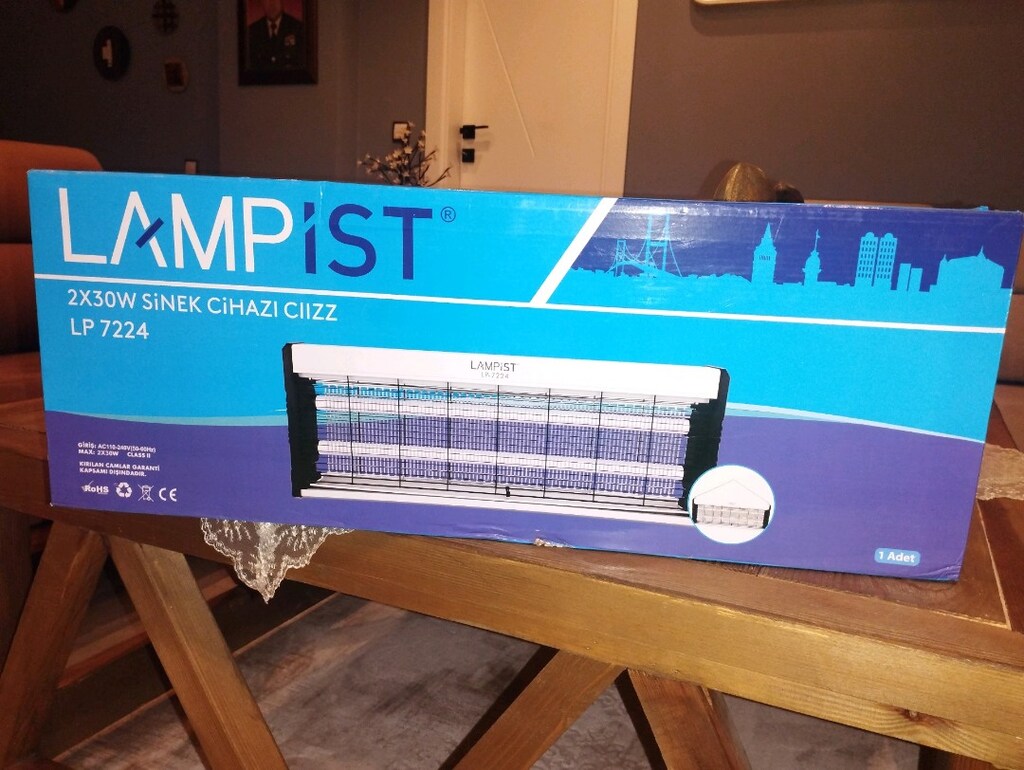 LAMPİST 2×30 Watt sinek öldürme cihazı cıızzLP7224 - 3
