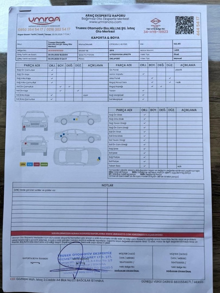 CİTROEN C ELYSEE 1.5BLUE HDI SHİNE - 14