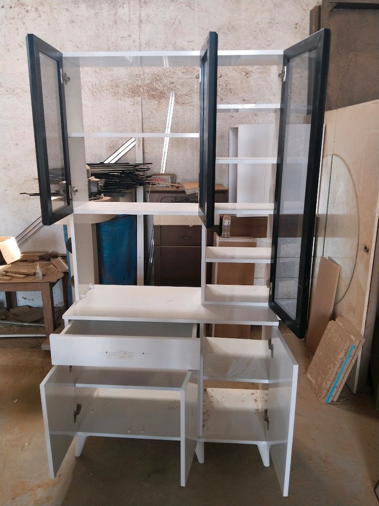 Kahve Köşesi MDF Alüminyum Çerçeve Çam kapak - 3
