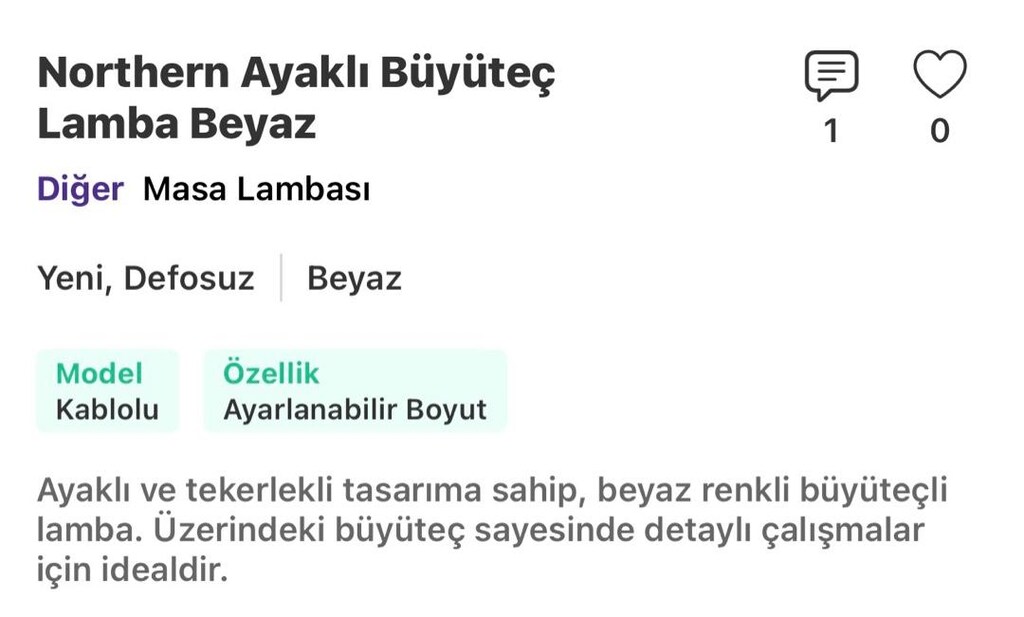 Ayaklı Büyüteç - 6