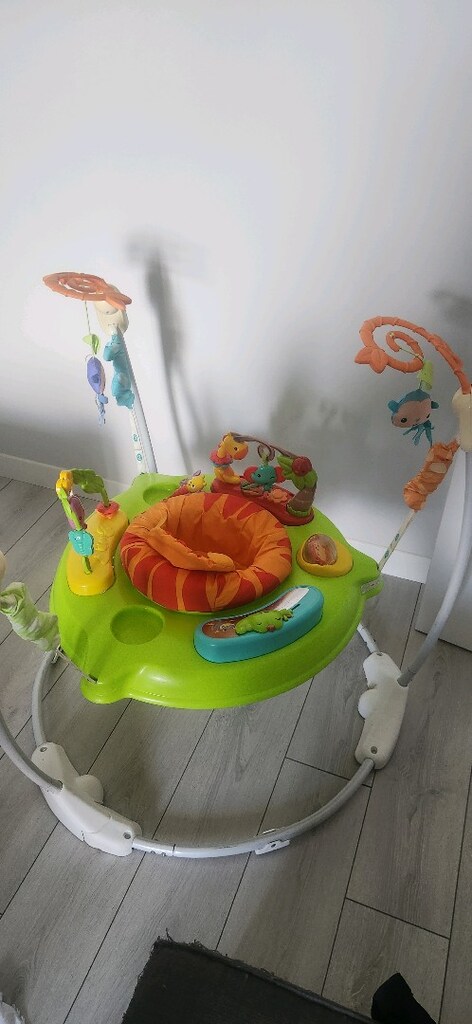 fisher price hoppala yağmur ormanı jumpeloo zıp zıp - 2