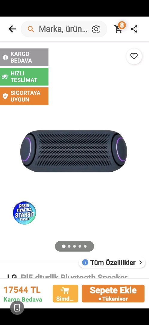 Lg xboom pl5 meridan teknolojisi ürünü - 7