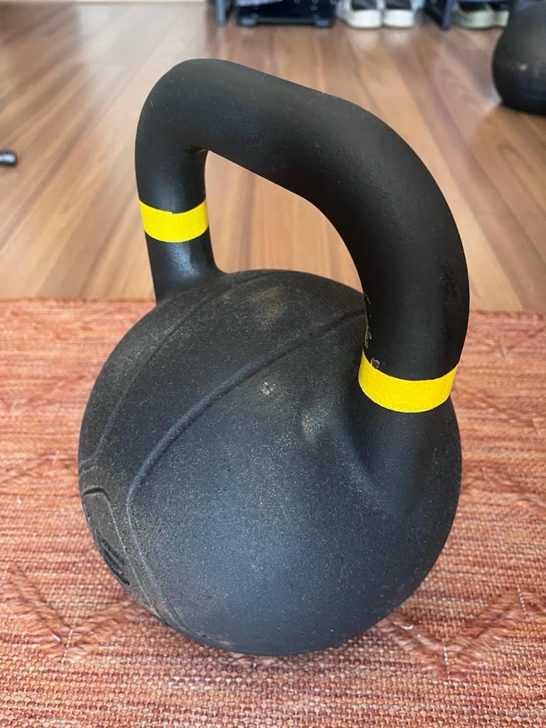 Livepro 16 kg Dǒküm Müsabaka Kettlebell - 4