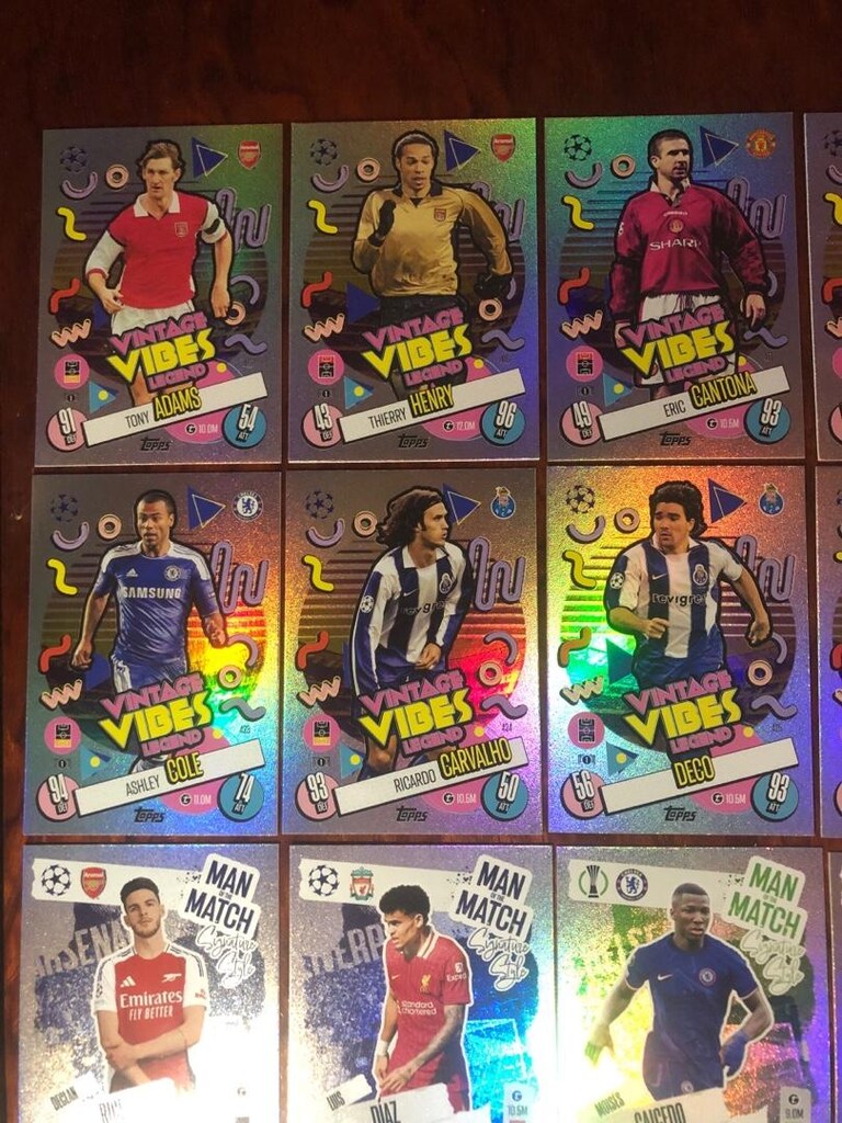 Match attax 24/25 karma insert ve limited edition lot - 2