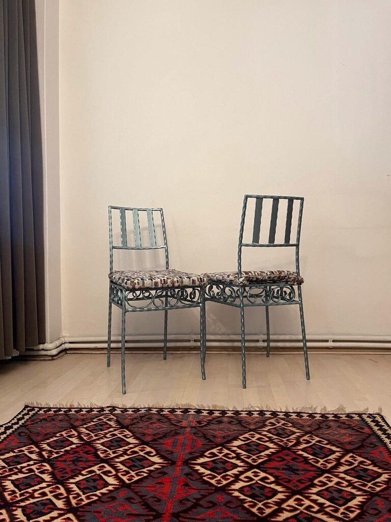 Özel Yapım Ferforje Sandalye - 2