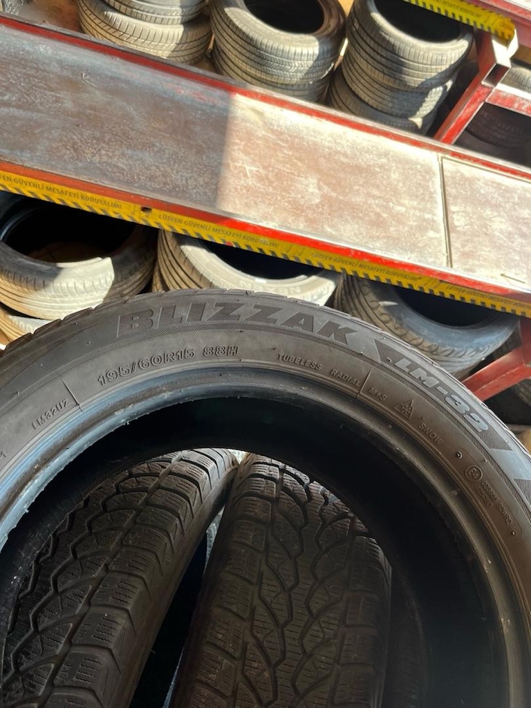 185 60 15 kışlık brıdgestone kışlık 4 adet - 2
